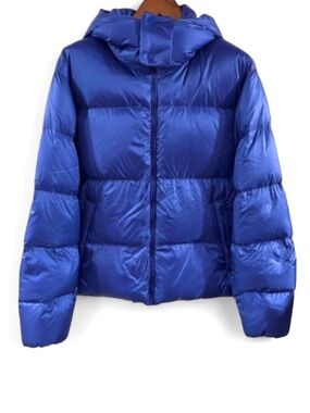 NWT Men’s Lululemon Blue Down Puffer Jacket Relaxed Fit Size Large